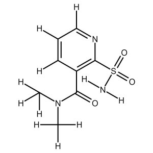 N,N-Dimethylnicotinamide-2-sulfonamide solution