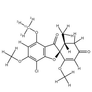 Griseofulvin-13C, D3 solution