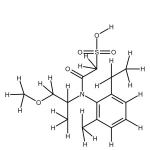 Metolachlor ESA solution