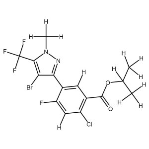 Fluazolate solution