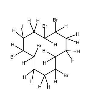 Hexabromocyclododecane, 1,2,5,6,9,10-