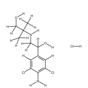 Hydroxymethylclenbuterol HCl solution