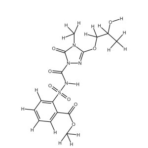 Propoxycarbazone, 2-hydroxy-