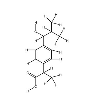 Ibuprofen, 1-hydroxy solution