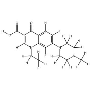 Fleroxacin solution