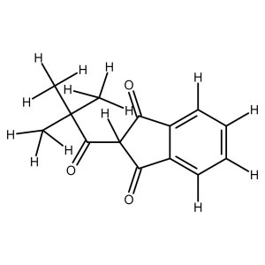 Pindone solution