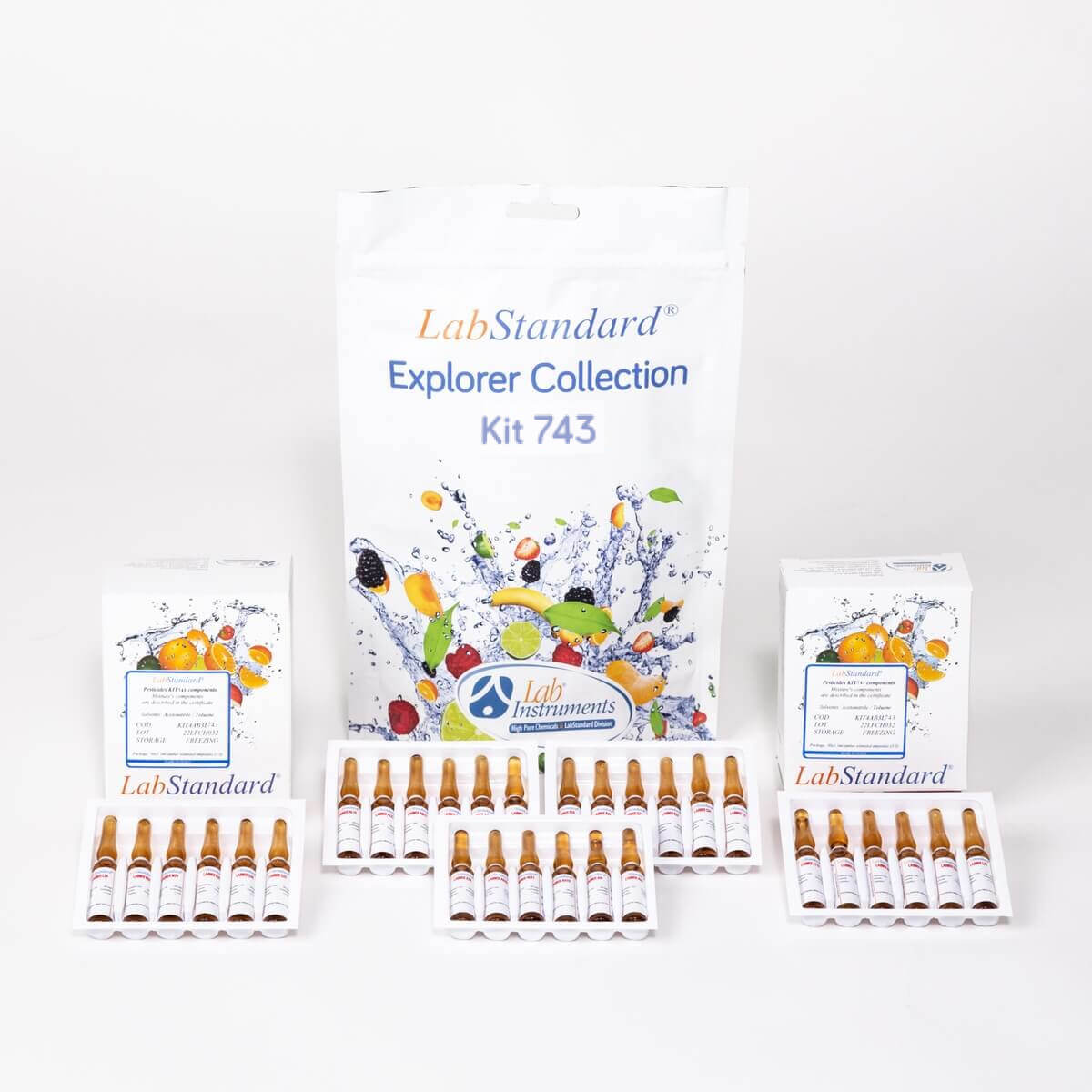 Explorer Collection Kit for multi-residue analysis of many classes of compounds
